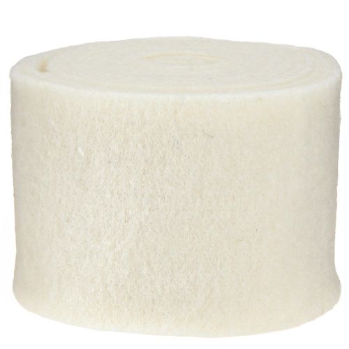 Produkt Wstążka filcowa 15cm x 5m biała