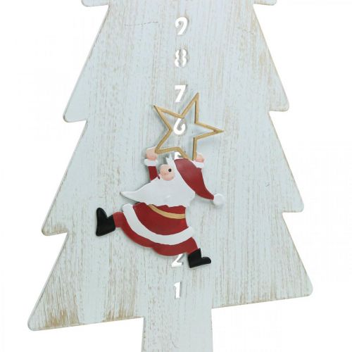 Floristik24 Numery kalendarza adwentowego deco jodła metal wys. 50,5 cm
