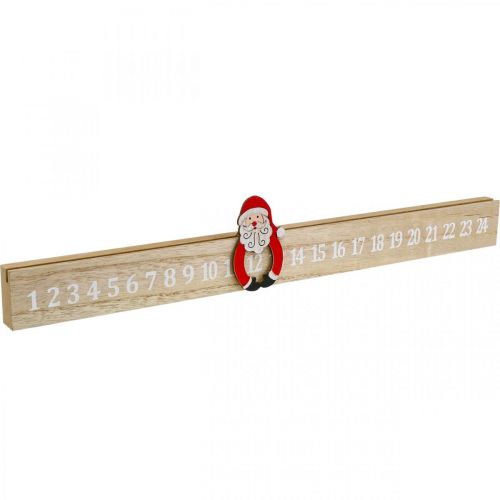 Produkt Kalendarz adwentowy drewniany pasek adwentowy deco adwent 48,5 cm 3 szt.