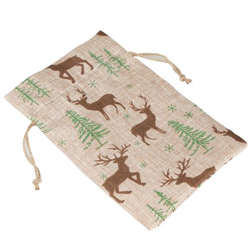 Produkt Torebki na kalendarz adwentowy jeleń brązowy 12,5×20cm 24 szt