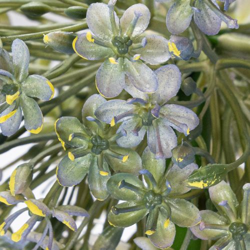 Produkt Sztuczna kwitnąca gałązka czosnku, realistyczny wygląd, 90 cm