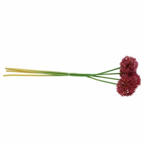 Floristik24 Allium ozdobne sztuczne Mauve Ø7cm H58cm 4szt.
