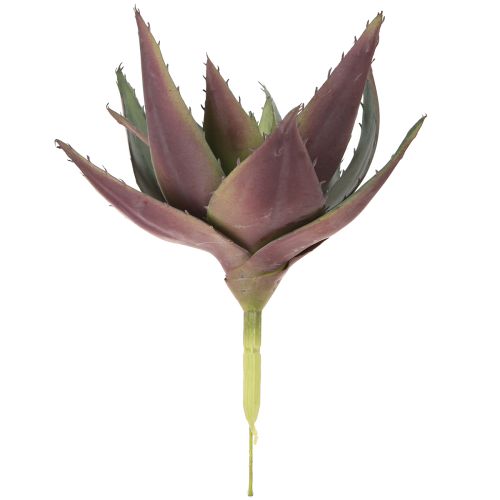 Produkt Aloe Vera Sztuczna roślina Fioletowe sztuczne sukulenty Ø18cm