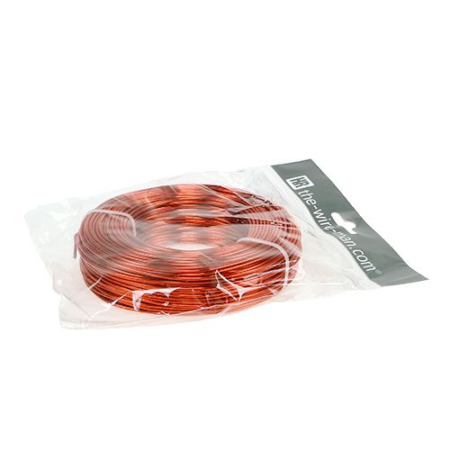 Produkt Drut aluminiowy Ø2mm 500g 60m Pomarańczowy