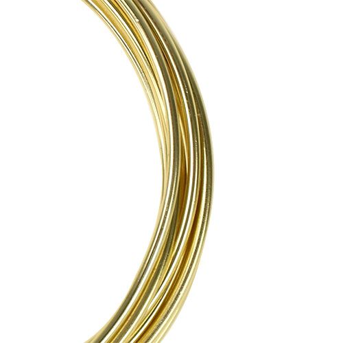 Produkt Drut aluminiowy 2mm złoty 3m