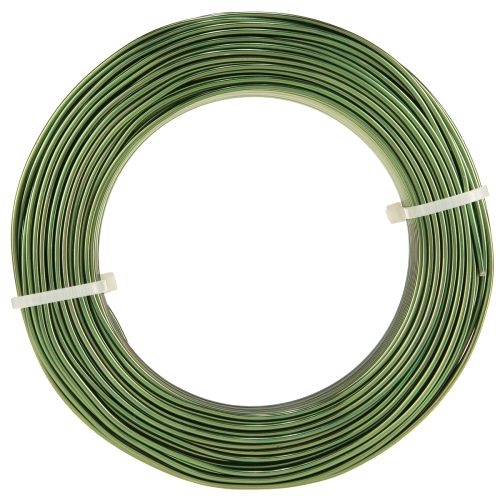 Produkt Drut aluminiowy zielony Ø2mm drut rzemieślniczy ciemnozielony 500g 60m