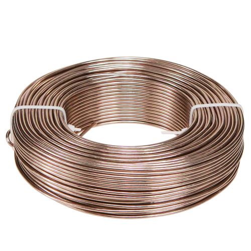 Produkt Drut aluminiowy Ø2mm drut aluminiowy rzemieślniczy jasnobrązowy 500g 60m