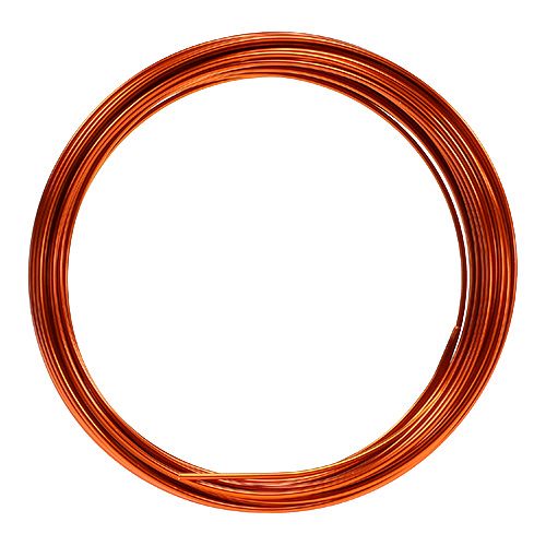 Produkt Drut aluminiowy 2mm 100g pomarańczowy
