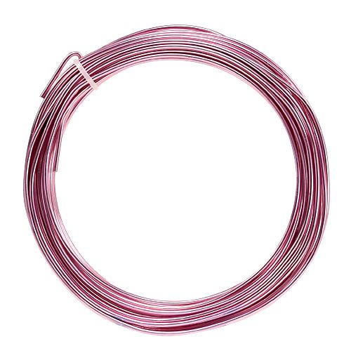 Produkt Drut aluminiowy 2mm 100g różowy