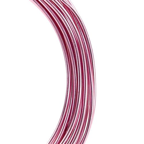 Produkt Drut aluminiowy 2mm 100g różowy