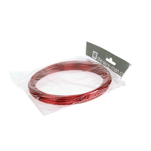 Produkt Drut aluminiowy 2mm 100g czerwony
