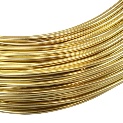 Produkt Drut aluminiowy Ø2mm 500g 60m złoty