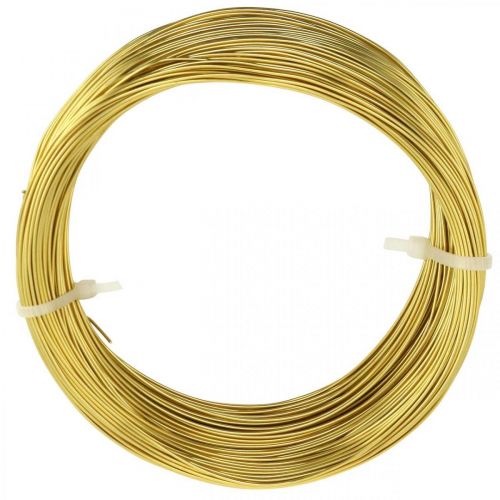 Produkt Drut aluminiowy Ø1mm Gold Deco Wire Okrągły 120g