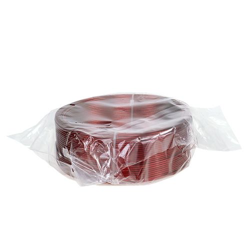 Floristik24 Drut aluminiowy czerwony Ø2mm 500g (60m)