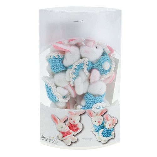 Produkt Wisiorek króliczek 5,5cm niebieski 9szt