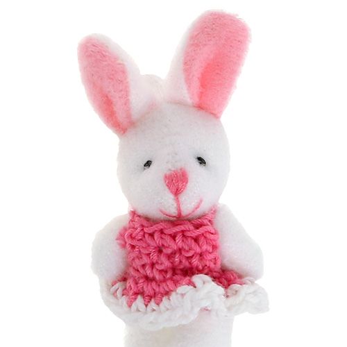 Produkt Zawieszka Króliczek 5,5cm Różowy 9 szt