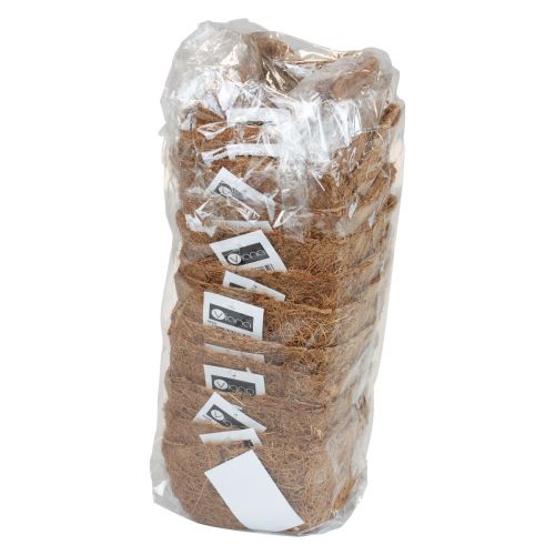 Produkt Doniczki do uprawy z włókna kokosowego doniczka z naturalnego materiału kokosowego 11cm 12szt