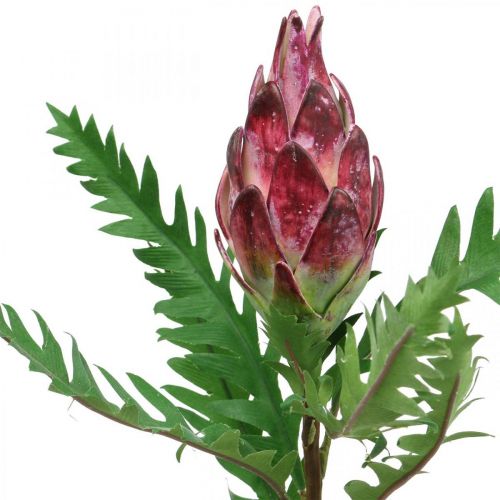 Artificial Artichoke Pink Artificial Plants Deco Autumn H68cm