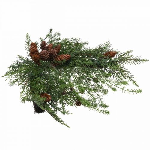 Produkt Ozdobne gałązki Świąteczne gałązki Sztuczne gałązki jodły W66cm