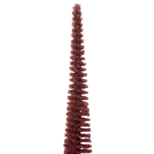 Choinka dekoracyjna, smukła figurka choinki na drewnianej podstawie, 60cm | Floristik24.pl