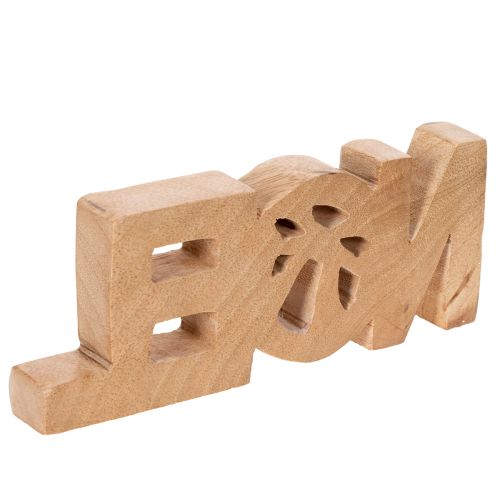 Napis „Noel” z kokardą, dekoracja świąteczna, 18 cm | Floristik24.pl