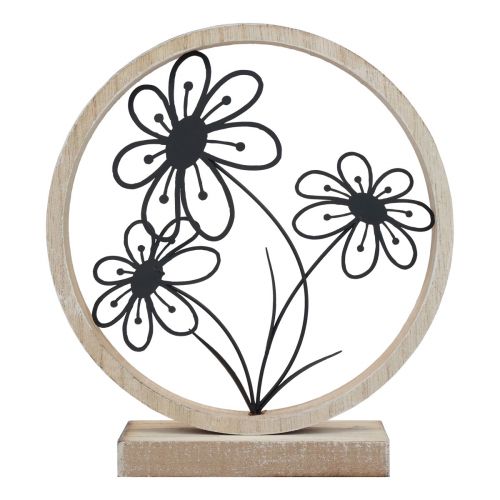 Produkt Metalowe kwiaty dekoracja stołu drewniana metalowa dekoracja sprężynowa W19cm