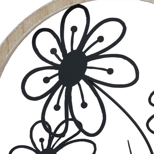 Produkt Metalowe kwiaty dekoracja stołu drewniana metalowa dekoracja sprężynowa W19cm