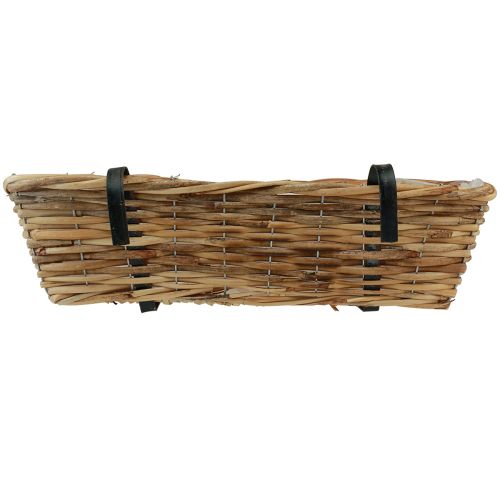 Produkt Skrzynka balkonowa skrzynka na kwiaty do zawieszenia z rattanu naturalnego L51cm