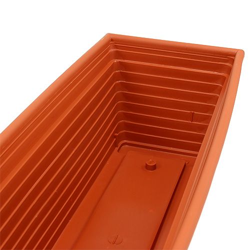 Floristik24 Skrzynka balkonowa &quot;Nowa&quot; terakota 51cm x 21cm, 1szt