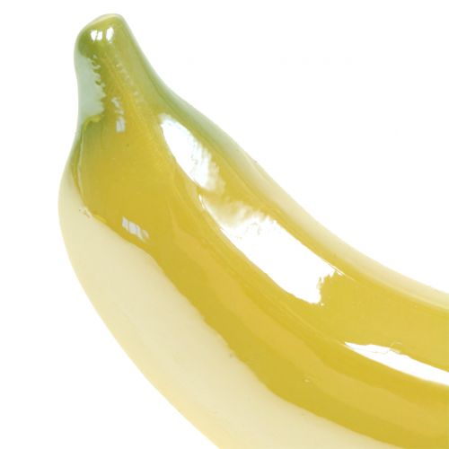 Floristik24 Banan ceramiczny 12cm 3szt
