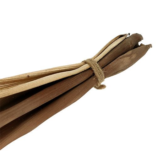 Floristik24 Miska z liści bananowca 40-45cm naturalna 1 szt