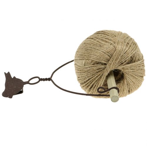 Produkt Wstążka wiszący ptak z juty H19cm