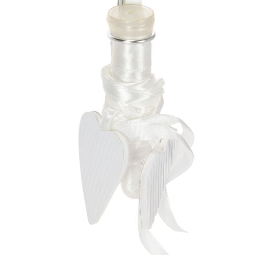 Produkt Wieszak na ławkę z rurką i sercem, 18cm, 6 szt.