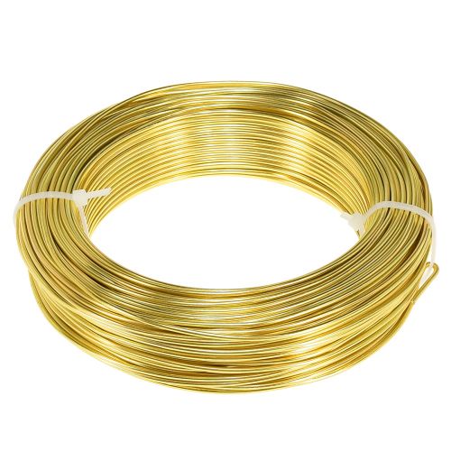 Produkt Drut rzemieślniczy złoty drut aluminiowy do rzemiosła Ø2mm L60m