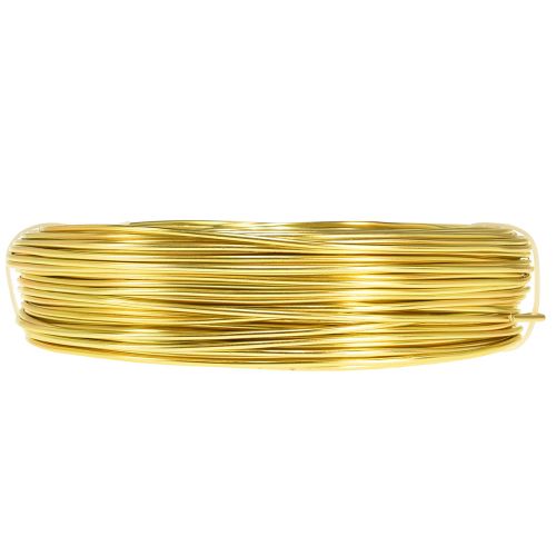 Produkt Drut rzemieślniczy złoty drut aluminiowy do rzemiosła Ø2mm L60m