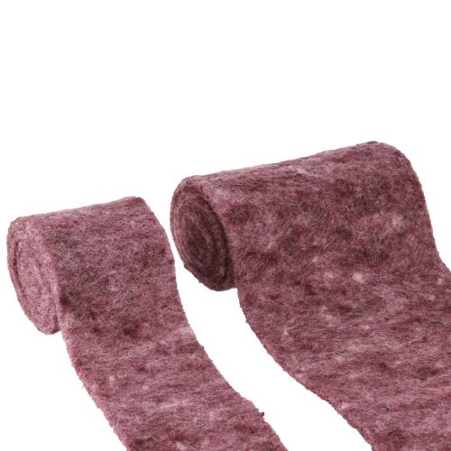 Produkt Filc Craft Ozdobny filc w kształcie jagód S7/15cm L1/1m, zestaw 2 szt