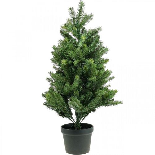 Sztuczna choinka w doniczce LED zewnętrzna 90cm