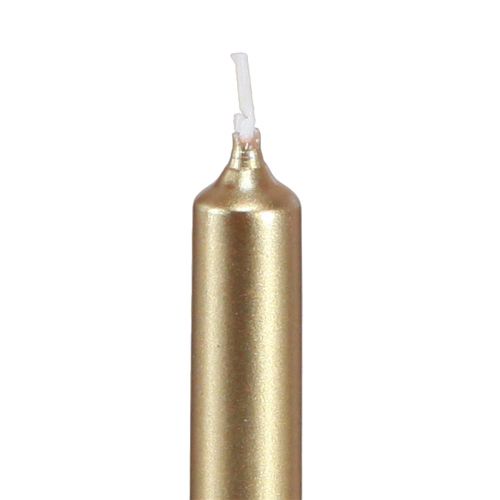 Produkt Świece choinkowe Świece na choinkę złote 13x105mm 20 szt