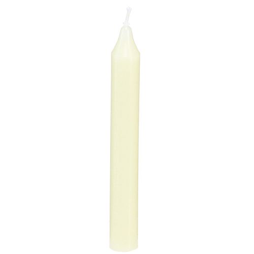 Produkt Świece drzewne świece w sztyfcie Ø13mm świece żółte W10cm 22 szt