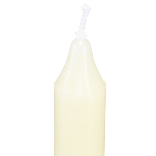 Produkt Świece drzewne świece w sztyfcie Ø13mm świece żółte W10cm 22 szt