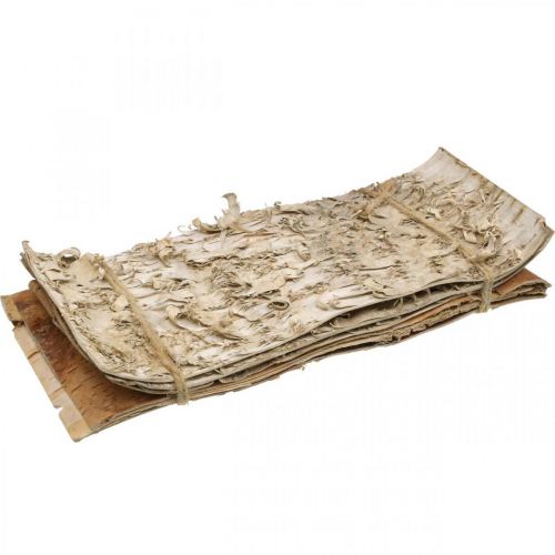 Floristik24 Kora drzewa dekoracyjne paski kory brzozy natura 30×12cm 6szt