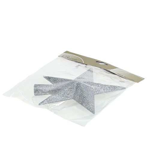 Produkt Wierzchołek drzewa srebrna mika Ø2,2cm 19,5cm x 20cm