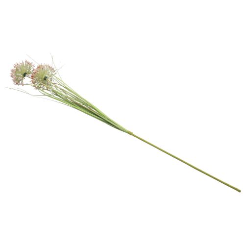 Floristik24 Sztuczny kwiat kulisty Allium ozdobny cebula sztuczny czerwony zielony 90cm