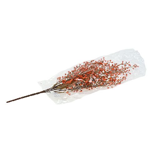 Floristik24 Gałązka jagodowa pomarańczowa L48cm 1 szt.