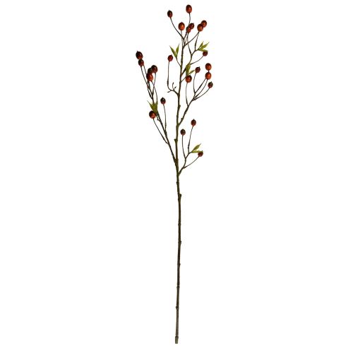 Floristik24 Gałązka jagodowa czerwona sztuczna sztuczna gałąź deco gałąź 82cm