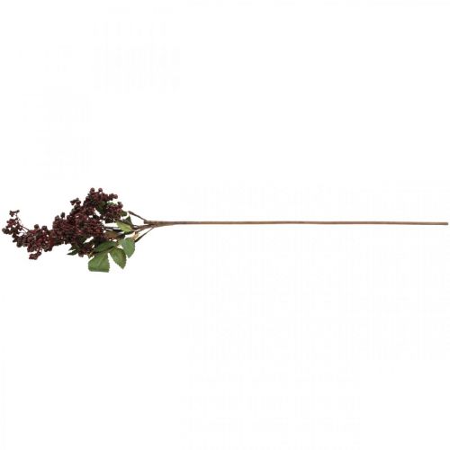 Floristik24 Gałązka jagodowa czerwona sztuczna jesienna dekoracja 85 cm Sztuczna roślina jak prawdziwa!