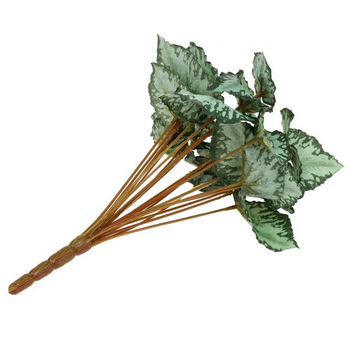 Floristik24 Sztuczny krzew begonii zielony 30cm