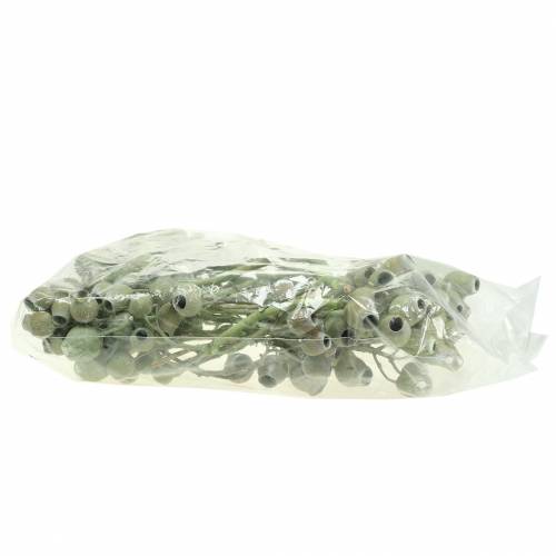 Produkt Gałązka Bellgum 5cm - 7cm zielona matowa 20 szt