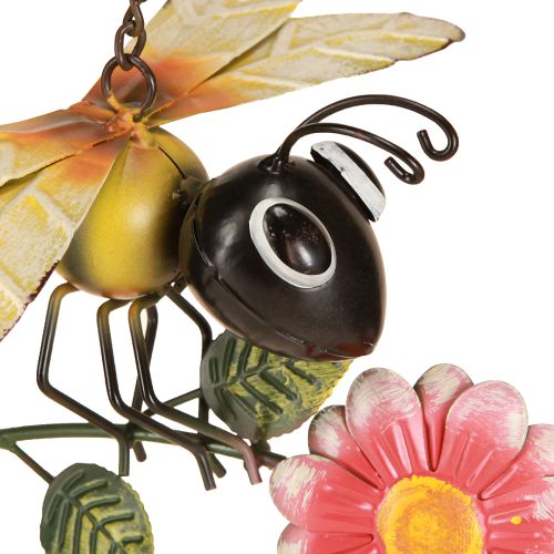 Produkt Dekoracja Pszczoła Metalowa Dekoracja Ogrodowa Do Zawieszenia Malowana 21×21cm