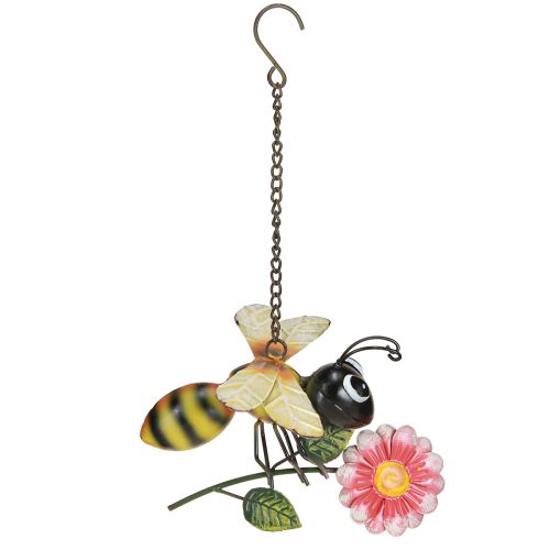 Produkt Dekoracja Pszczoła Metalowa Dekoracja Ogrodowa Do Zawieszenia Malowana 21×21cm